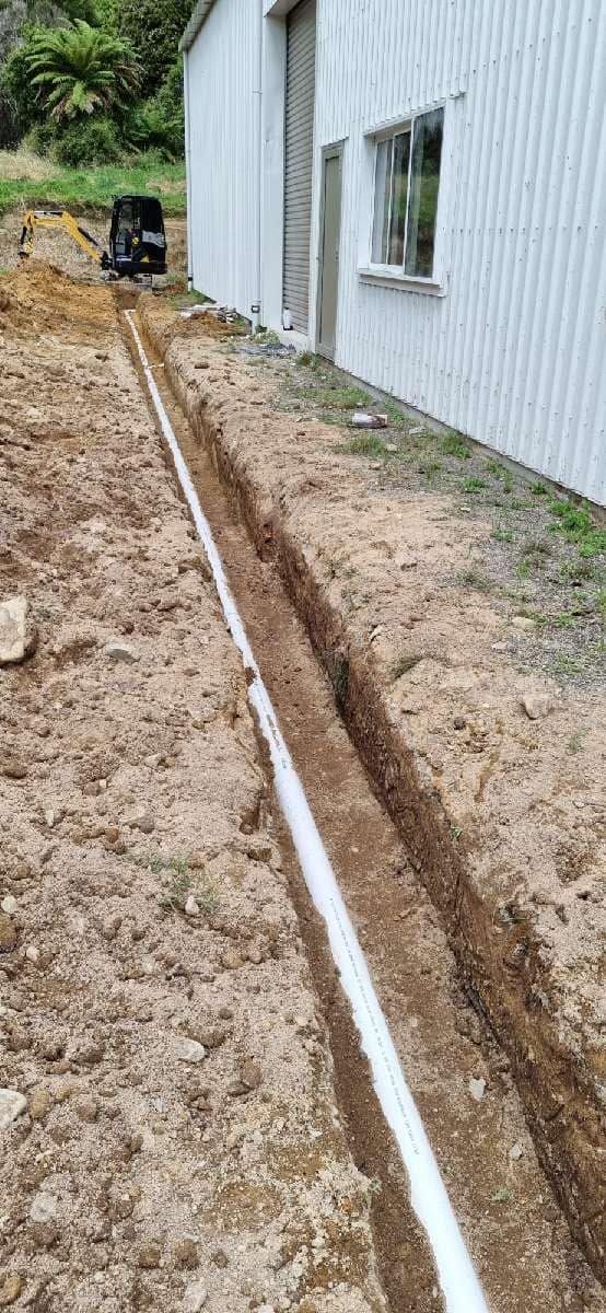 Hutchison Plumbing drainlaying work